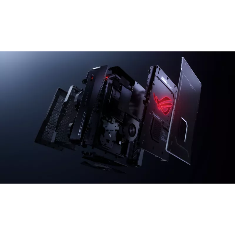 ASUS ROG NUC RNUC15JNK7X569A2 Intel Core Ultra 7 255HX 16 GB DDR5-SDRAM 1 TB SSD NVIDIA GeForce RTX 5060 Windows 11 Home Mini PC juoda
