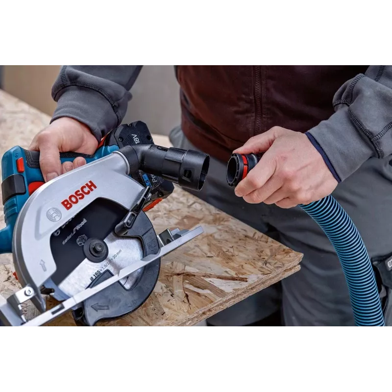Bosch GKS 18V-57-2 L PROFESSIONAL 16,5 cm Juoda Mėlyna Sidabrinė 5000 aps./min