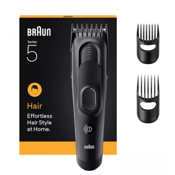 Braun HC5530 juodi plaukų kirpimo mašinėlė 17 NiMH