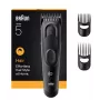 Braun HC5530 juodi plaukų kirpimo mašinėlė 17 NiMH