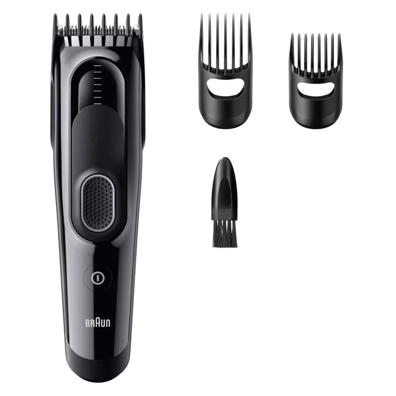 Braun HC5530 juodi plaukų kirpimo mašinėlė 17 NiMH