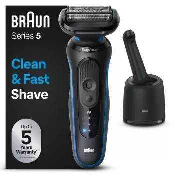 Braun Series 5 52-B7000cc skutimosi aparatas su folija, juodas, Li-Ion
