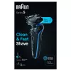 Braun Series 5 52-B7000cc skutimosi aparatas su folija, juodas, Li-Ion
