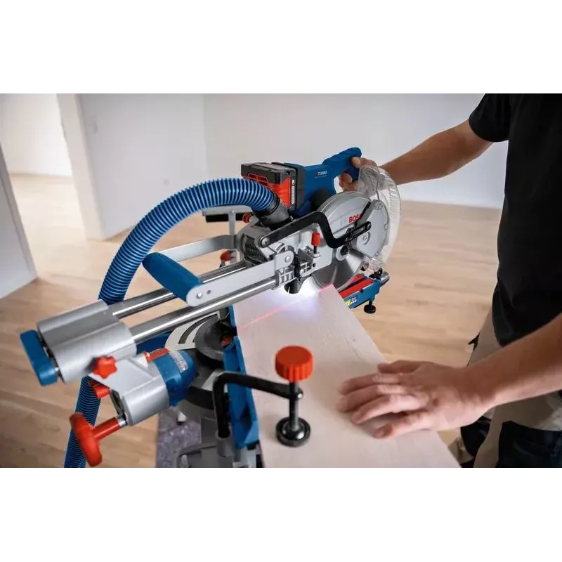 Bosch GCM 18V-216 D PROFESSIONAL pjūklas kampinis belaidis 5000 RPM