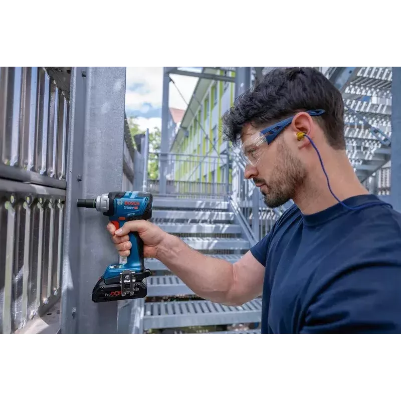 Bosch GDS 18V-330 HC PROFESSIONAL 1/2 colio akumuliatorinis veržliaraktis 2800 aps./min 560 N⋅m juodas, mėlynas, raudonas