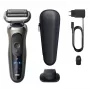 Braun Series 7 72-C1200s elektrinis skustuvas – šlapiam ir sausam skutimui, juodas/bronzinis, nerūdijantis plienas
