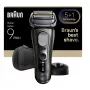 Foilinis skustuvas Braun Series 9 Pro+ 9615S juodai pilkas nerūdijantis plienas