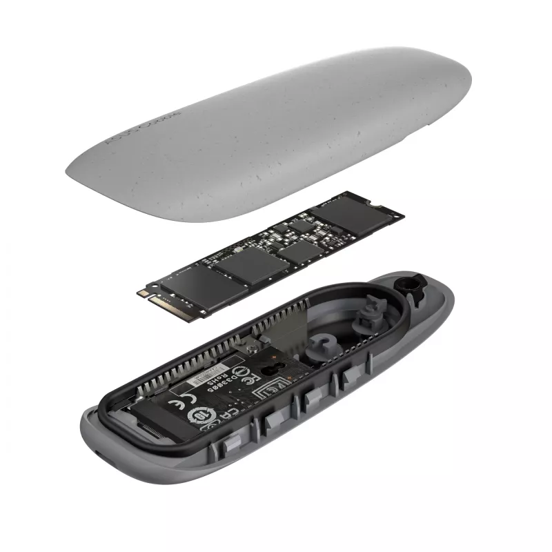 SSD dėklas ASUS COBBLE pilkas M.2 PCI Express 90DD02R6-M09000
