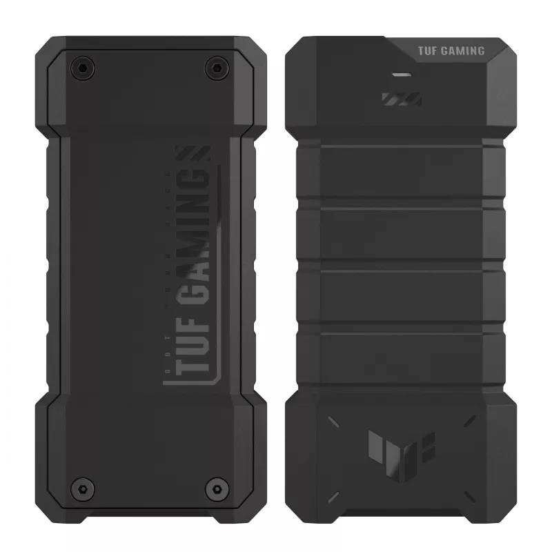 Išorinis SSD ASUS TUF Gaming AS2000 PLUS 2 TB M.2 NVMe, USB 3.2 Gen 2x2 (20 Gbit/s), USB Type-C, IP68, aliuminis/silikonas
