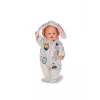 Žieminis kombinezonas lėlei Peterkin BABY born Winter Suit Cream, 43 cm, sulankstomas, nuo 3 metų