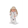 Žieminis kombinezonas lėlei Peterkin BABY born Winter Suit Cream, 43 cm, sulankstomas, nuo 3 metų
