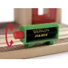 Ravensburger – BRIO Modelinio geležinkelio įrašymo ir grojimo stotelė, 3 dalių, AA baterija, juoda/žalia/raudona