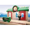 Ravensburger – BRIO Modelinio geležinkelio įrašymo ir grojimo stotelė, 3 dalių, AA baterija, juoda/žalia/raudona