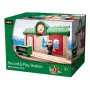 Ravensburger – BRIO Modelinio geležinkelio įrašymo ir grojimo stotelė, 3 dalių, AA baterija, juoda/žalia/raudona