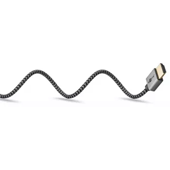 Goobay HDMI kabelis 3 m A tipo kištukas į kištuką 18 Gbit/s pilkas