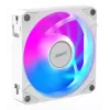 Gigabyte AORUS EZ CHAIN FAN 120 ICE korpuso ventiliatorius, 120 mm, baltos spalvos, GP-ECFAN1201 ICE