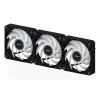 GIGABYTE AORUS EZ CHAIN FAN 120 (3 vnt.) 12 cm juodi ventiliatoriai