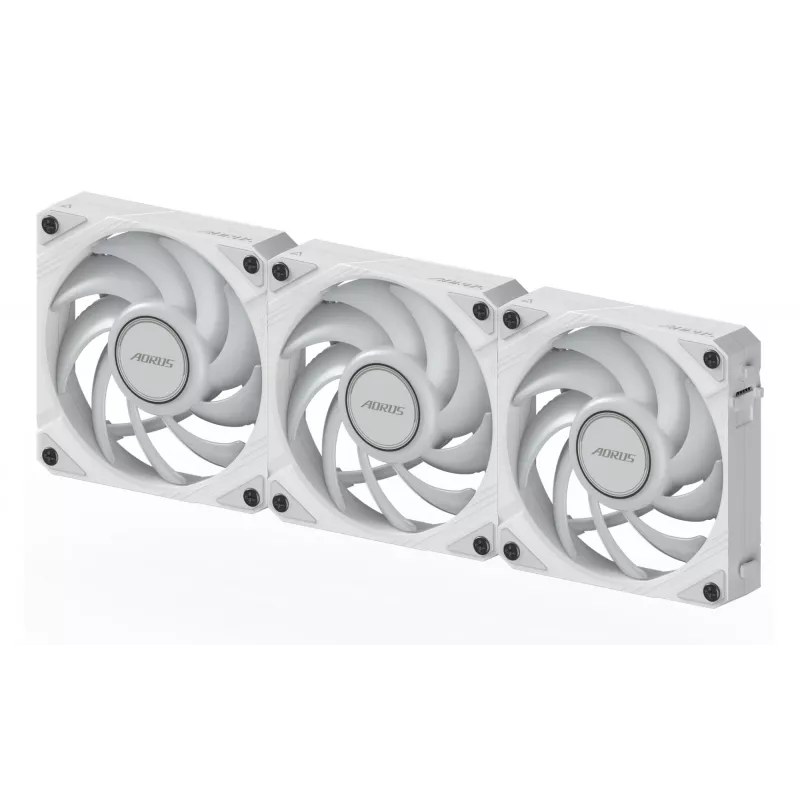 GIGABYTE AORUS EZ CHAIN FAN 120 ICE 12 cm baltas 1 vnt.