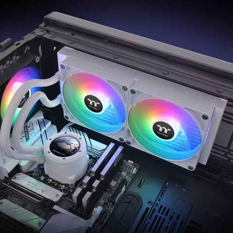 Skysčio aušinimo komplektas Thermaltake TH280 V2 Ultra ARGB 84,32 cfm 3,02 mmH2O
