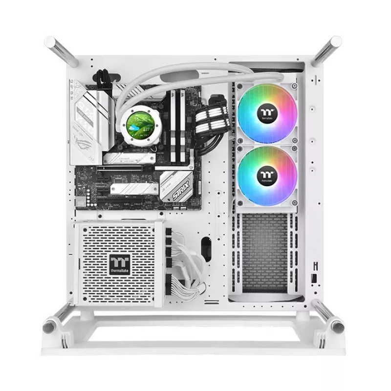 Thermaltake TH240 V2 Ultra ARGB Sync vandens aušinimas – balta versija