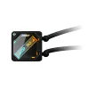 GIGABYTE GAMING 360 skystas aušintuvas CPU – 3x120mm ARGB ventiliatoriai, slydimo fiksavimo mechanizmas, DAISY-CHAIN, suderinamas su Intel LGA 1851 ir AMD AM5
