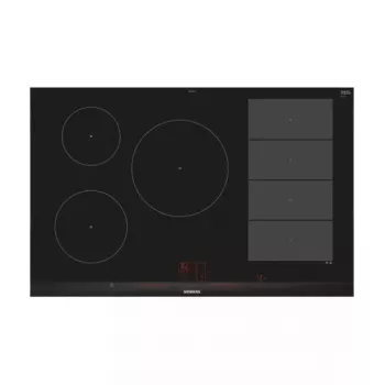 Siemens EX875LVC1E indukcinė kaitlentė, juoda, nerūdijantis plienas, įmontuojama, 5 zonos