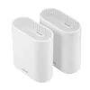 ASUS EBM68(2PK) – Expert WiFi triju juostų (2,4 GHz / 5 GHz / 5 GHz) Wi-Fi 6 (802.11ax) baltas 3 vidinės antenos