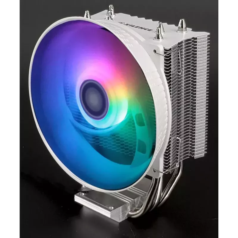 CPU aušintuvas XILENCE Performance C XC229 120 mm, TDP 150 W, baltas, 500–1800 RPM, skysčių dinaminis guolis, daugializdė atrama