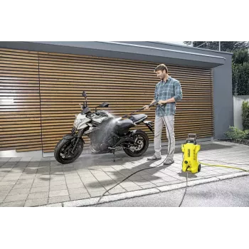 Slėginė plovimo mašina Karcher K 2 POWER CONTROL – elektrinė, 1400 W, 110 bar, 360 l/h, 5 m žarna