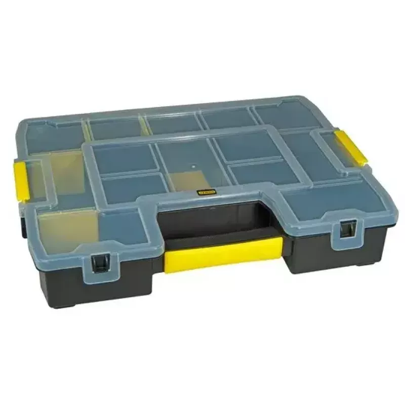 Dėžutė smulkioms detalėms Stanley Sortmaster Junior Juoda/Geltona