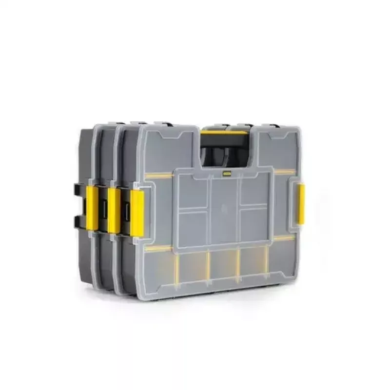 Dėžutė smulkioms detalėms Stanley Sortmaster Junior Juoda/Geltona