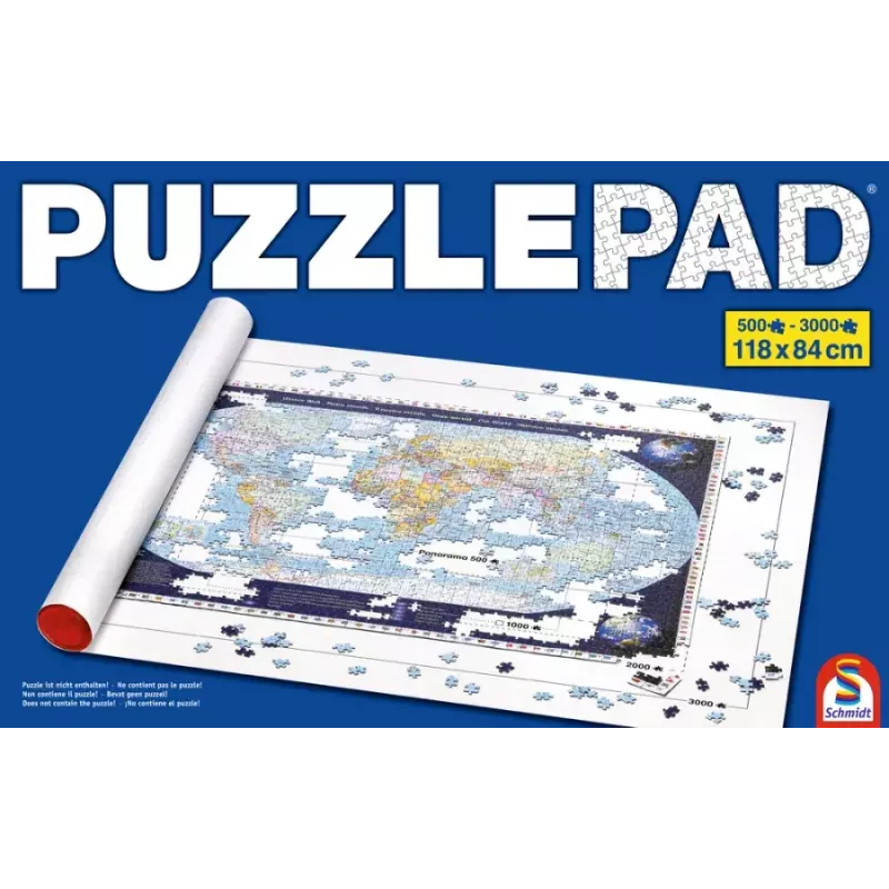 Dėlionės kilimėlis Schmidt Spiele PuzzlePad 3000 vnt. Žemėlapiai