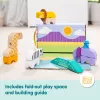 Konstruktorius Spin Master Melissa & Doug Blockables Safari Playset – figūrėlės ir sukraunami blokeliai