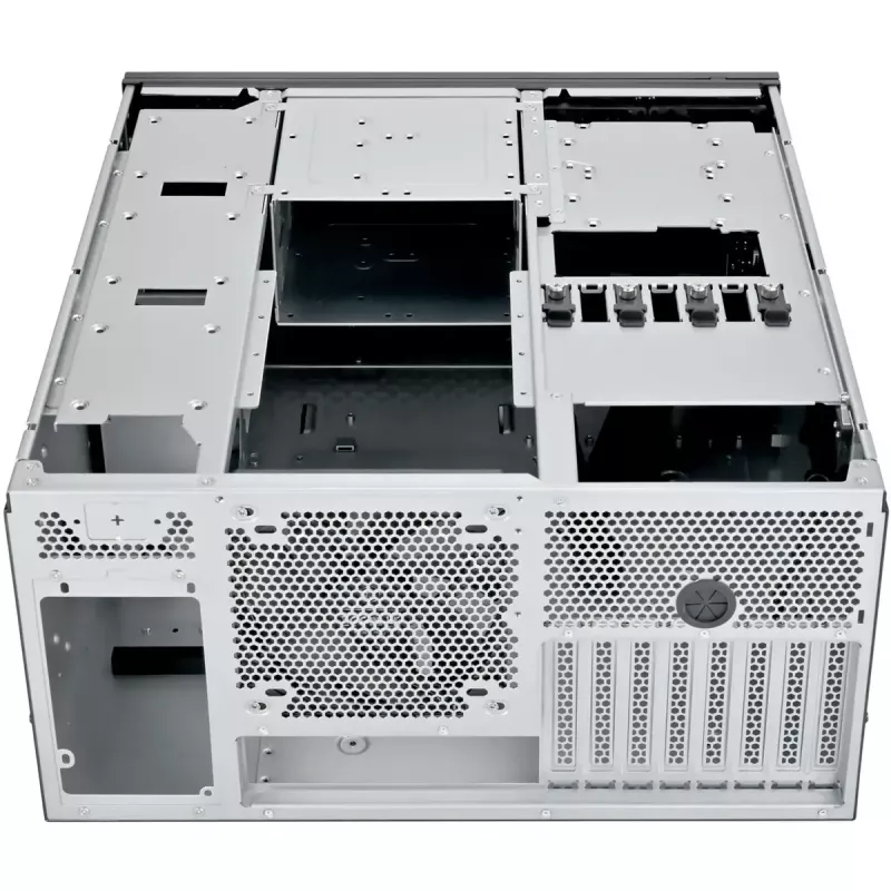SILVERSTONE RM53-502 – 2U 19 colių serverio korpusas, juodas
