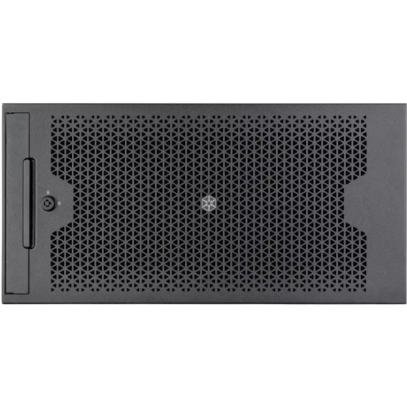 SILVERSTONE RM53-502 – 2U 19 colių serverio korpusas, juodas
