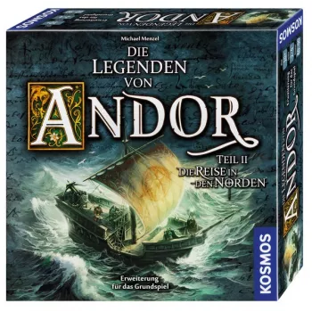 Kosmos 16354758 stalo žaidimo „Legends of Andor“ papildymas – kelionių/nuotykių žaidimas 60 min.