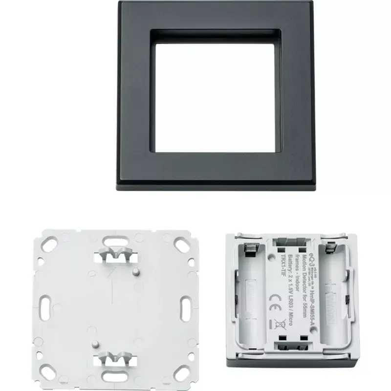 HomeMatic IP HmIP-SMI55-A judesio detektorius, antracitas – montavimas ant sienos / lubų, 55 rėmeliai