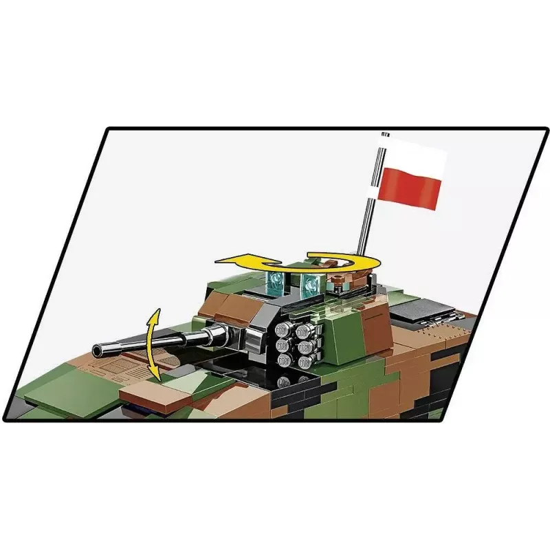 Konstruktoriaus rinkinys Cobi Ginkluotosios pajėgos KTO Rosomak 2-in-1 (COBI-2629)