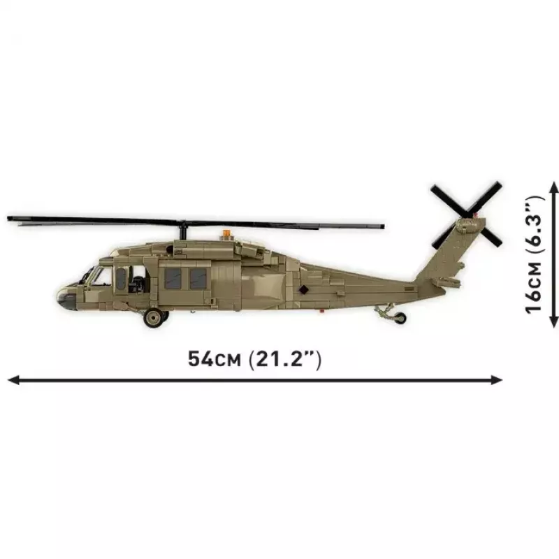 Konstruktorius Cobi Sikorsky UH-60 Black Hawk 928 kaladėlių, modelis COBl-5906
