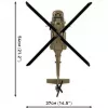 Konstruktorius Cobi Sikorsky UH-60 Black Hawk 928 kaladėlių, modelis COBl-5906