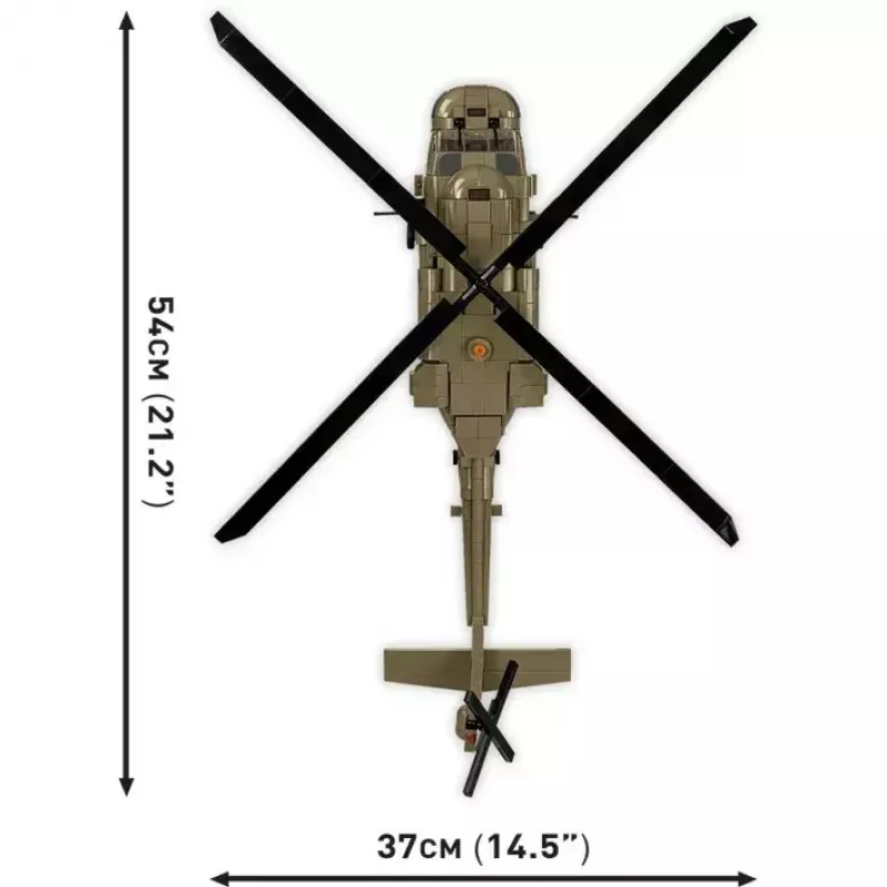 Konstruktorius Cobi Sikorsky UH-60 Black Hawk 928 kaladėlių, modelis COBl-5906