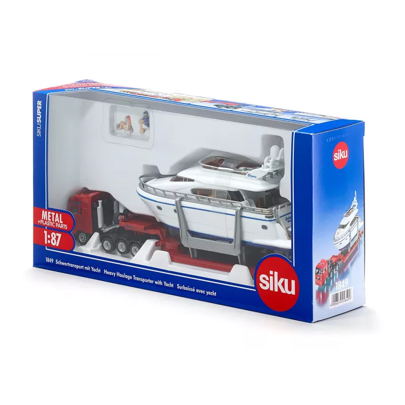 Siku Sunkvežimis su jachta, 1:87