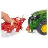 Siku John Deere 6210R traktoriaus modelis, metalas, plastikas, juoda, žalia