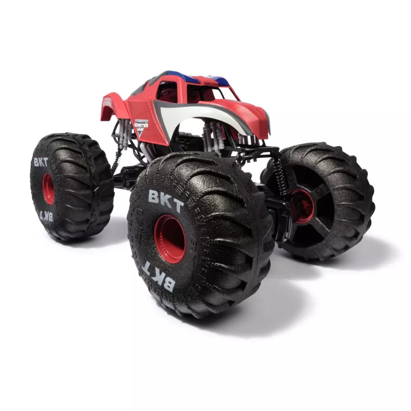Monster Jam Marvel Mega Spider-Man RC Monster Truck, visureigis, daugiau nei 60 cm ilgio, 1:6 mastelis, superherojų žaislas vaikams nuo 4 metų
