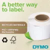 DYMO Authentic LabelWriter Durable Etiketės | 25mm x 54mm | Baltas Polipropilenas | 160 Lipdukų | Aukštos Kokybės | LabelWriter Etikečių Spausdintuvams