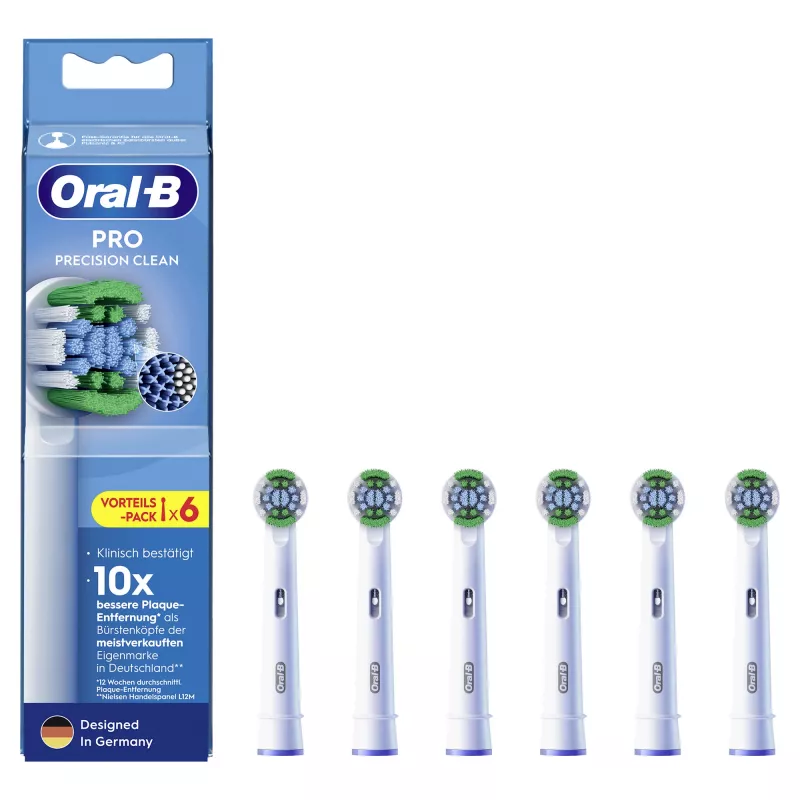 Šepečio galvutės Braun Oral-B Pro Precision Clean 6 vnt.