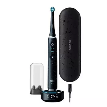 Oral-B iO iO10 suaugusiems besisukantis dantų šepetėlis juodas