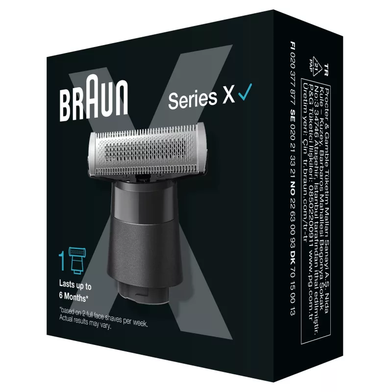 Skutimo galvutė Braun XT20 1 vnt. Juoda