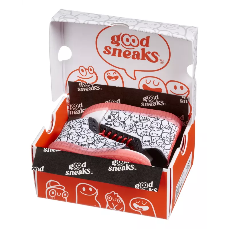 Miniverse Make It Mini Sneakers PDQ – miniatiūrinių sportbačių rinkinys, 8 m., įvairiaspalvis, plastikas