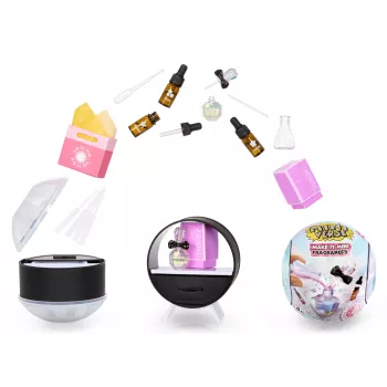 Miniverse Make It Mini Fragrances in PDQ – vaikiškas kvepalų gaminimo rinkinys, 8 m., įvairiaspalvis